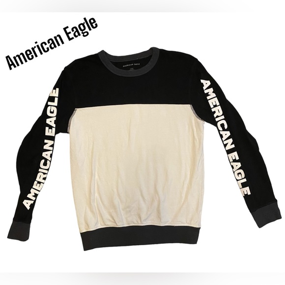 American Eagle Outfitters Other - American Eagle logo sleeves men’s sweater